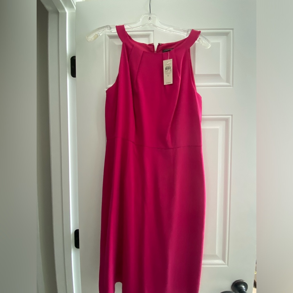 Ann Taylor Dress- pretty pink- new